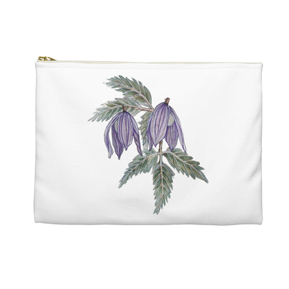 Make Up Bag - No. 270 - Two Purple Drop Flowers