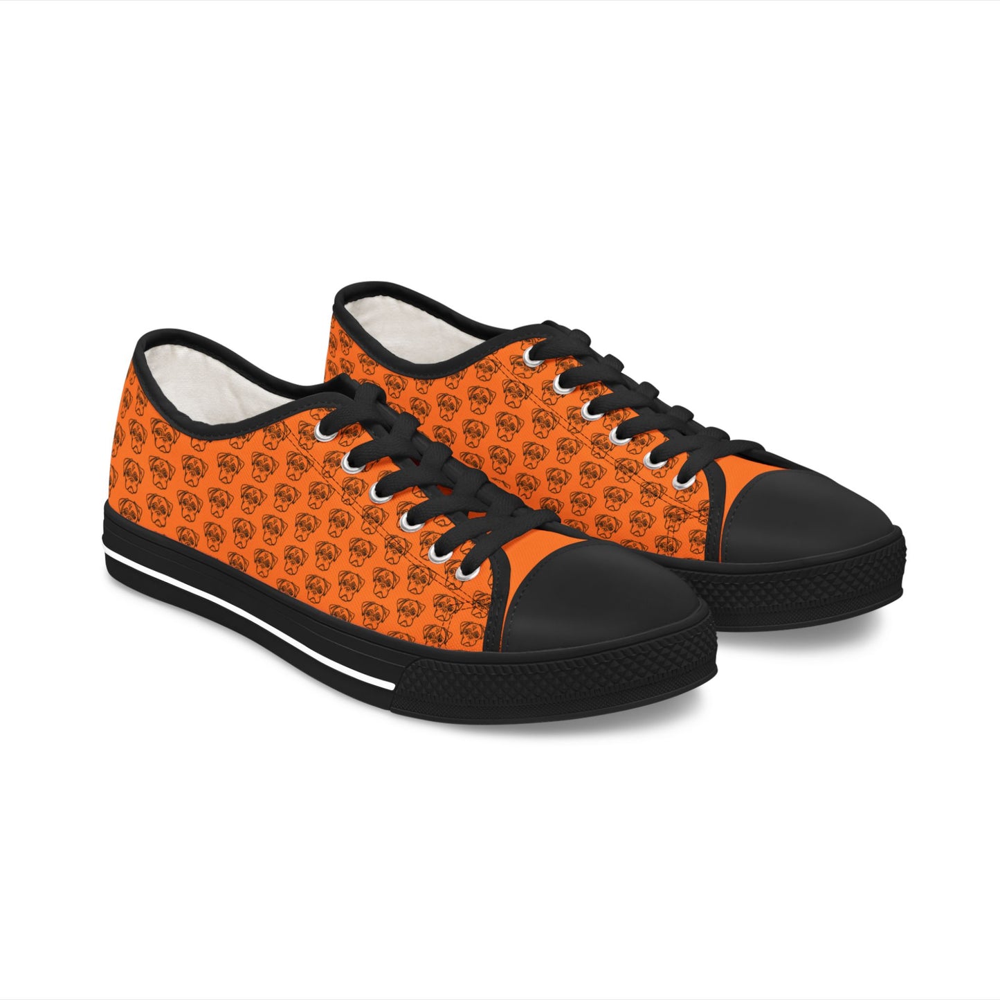 Women's Low Top Sneakers - No. PUG OE