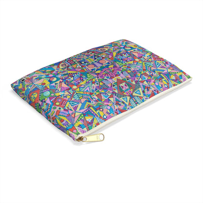 Make Up Bag - No. 254 - Multicoloured Abstract
