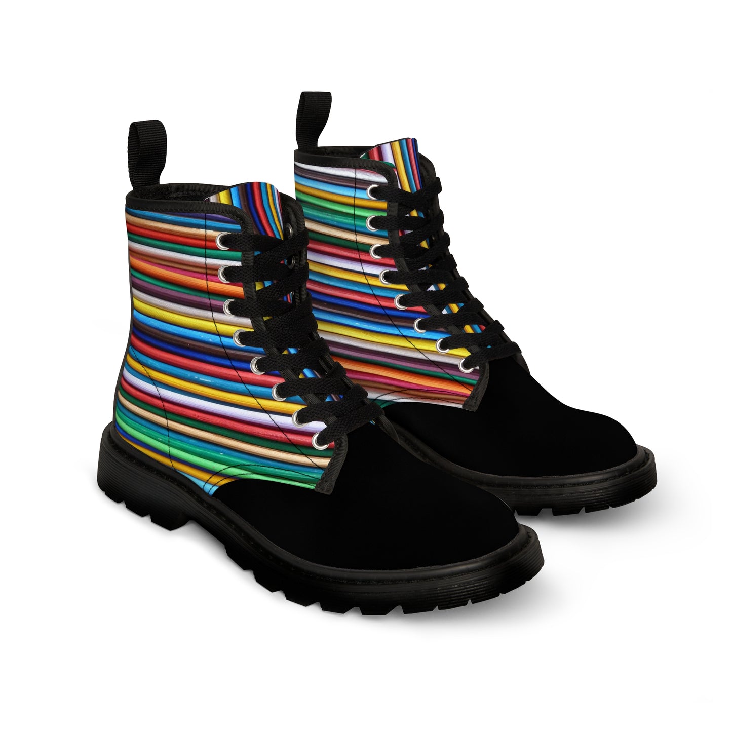 Women's Canvas Boots - No. 308  - 'Pathways'