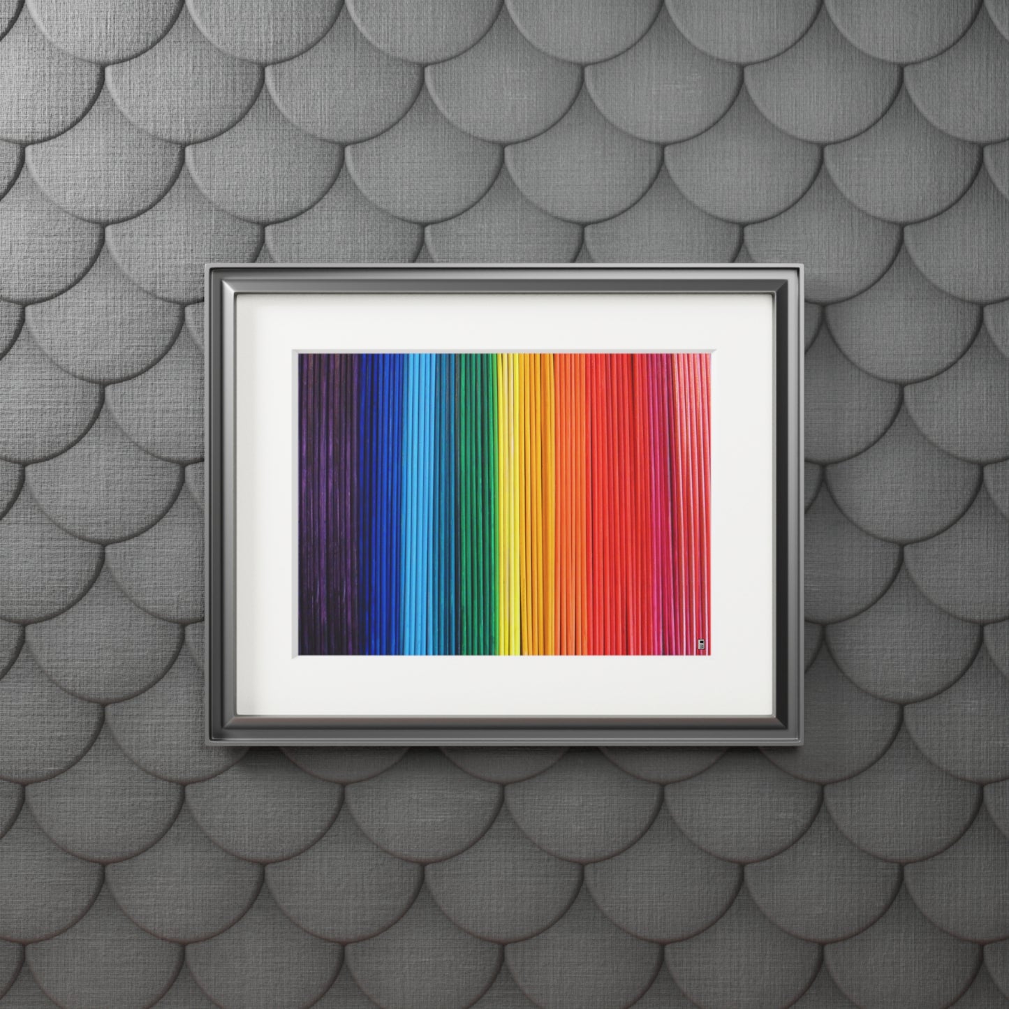 Fine Art Print (Cardboard Frame) - No. 305 - 'Pride' Rainbow