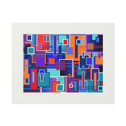 Fine Art Print (Cardboard Frame) - No. 233 - Squared 1