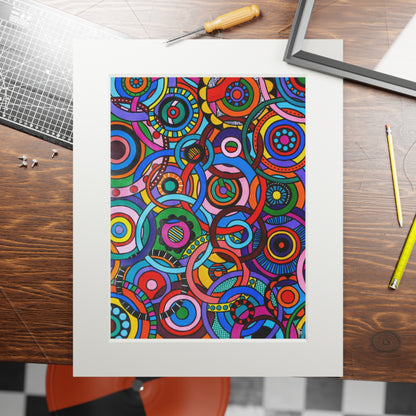 Fine Art Giclee Print (Cardboard Frame) - No. 221 - Interlinked