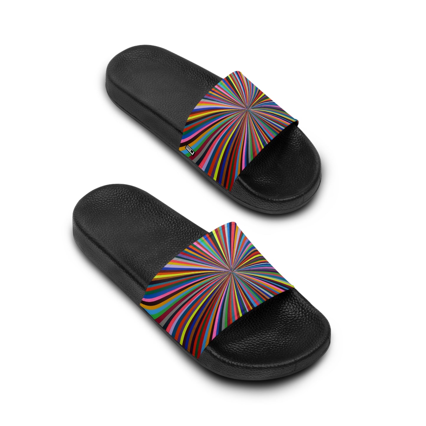 Women's Slide Sandals - No. 205 - 'Spectrum' - By Irish Artist Fiona de Lacy