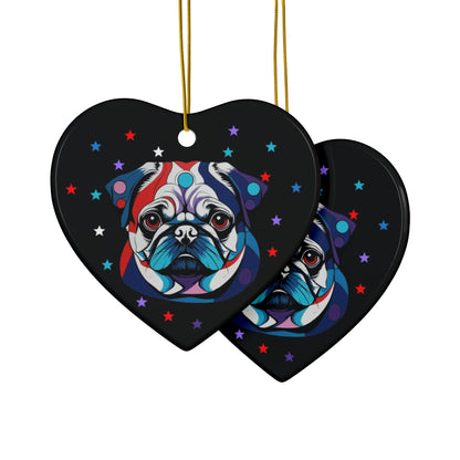 Ceramic Ornament - No. PUG