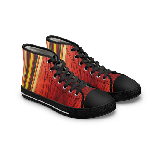 Women's High Top Sneakers - No. 130 - Sunrise