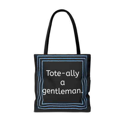 Tote Bag - No. X3 - Tote-ally a gentleman