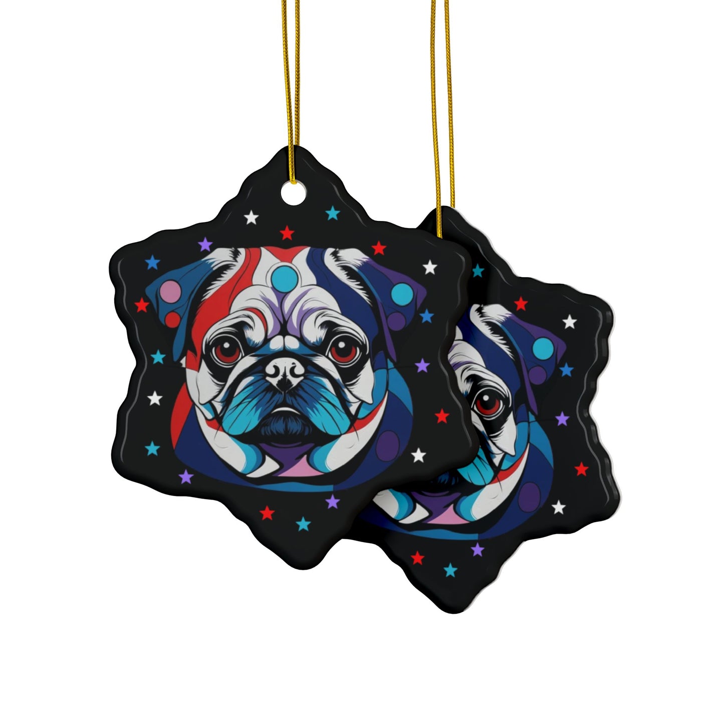 Ceramic Ornament - No. PUG