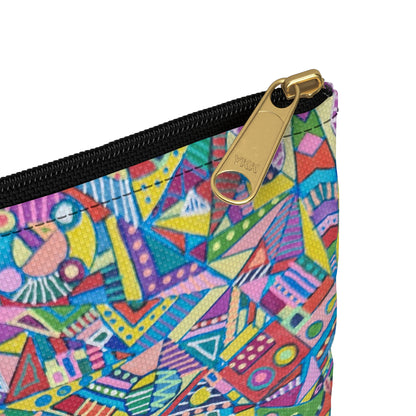 Make Up Bag - No. 254 - Multicoloured Abstract
