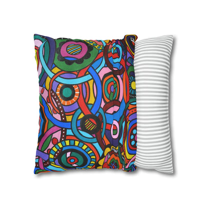 Cushion Pillow Case - No. 221 - 'Interlinked'