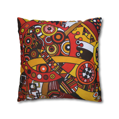 Cushion Pillow Case - No. 222 - 'Clockworks'