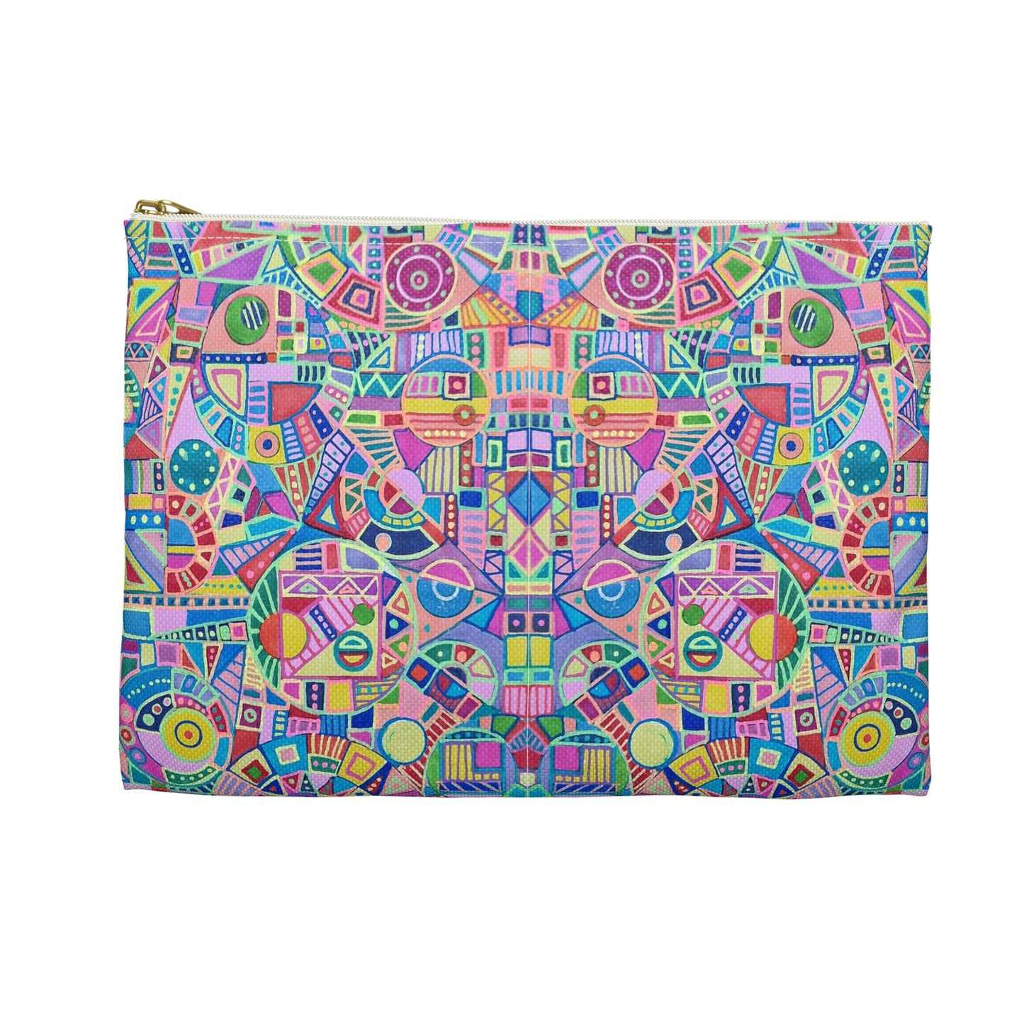Make Up Bag - No. 258 - Teddy Bear Abstract