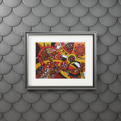 Fine Art Print (Cardboard Frame) - No. 222 - 'Clockworks'