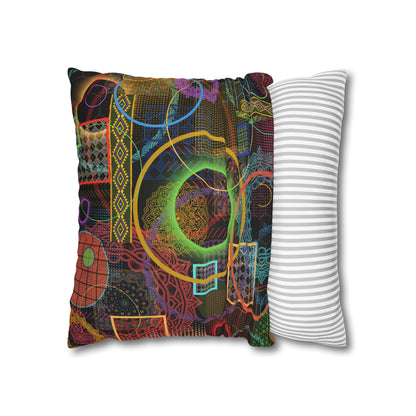 Cushion Pillow Case - No. 299 - Multicolour Abstract