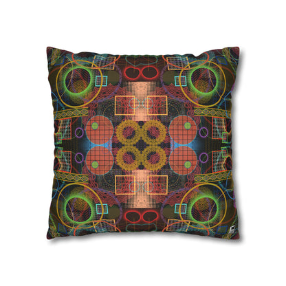 Cushion Pillow Case - No. 299 - Multicolour Abstract