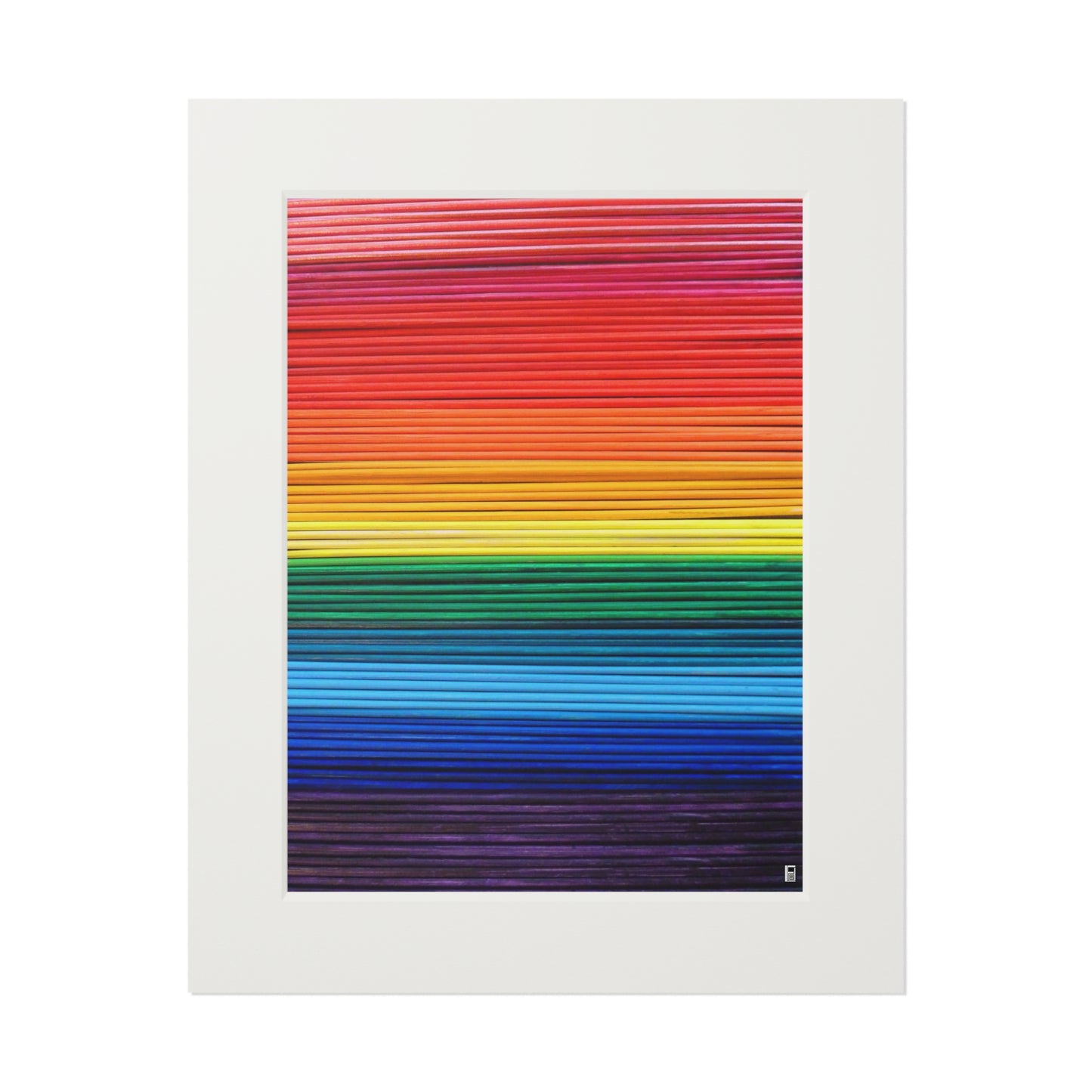 Fine Art Print (Cardboard Frame) - No. 305 - 'Pride' Rainbow