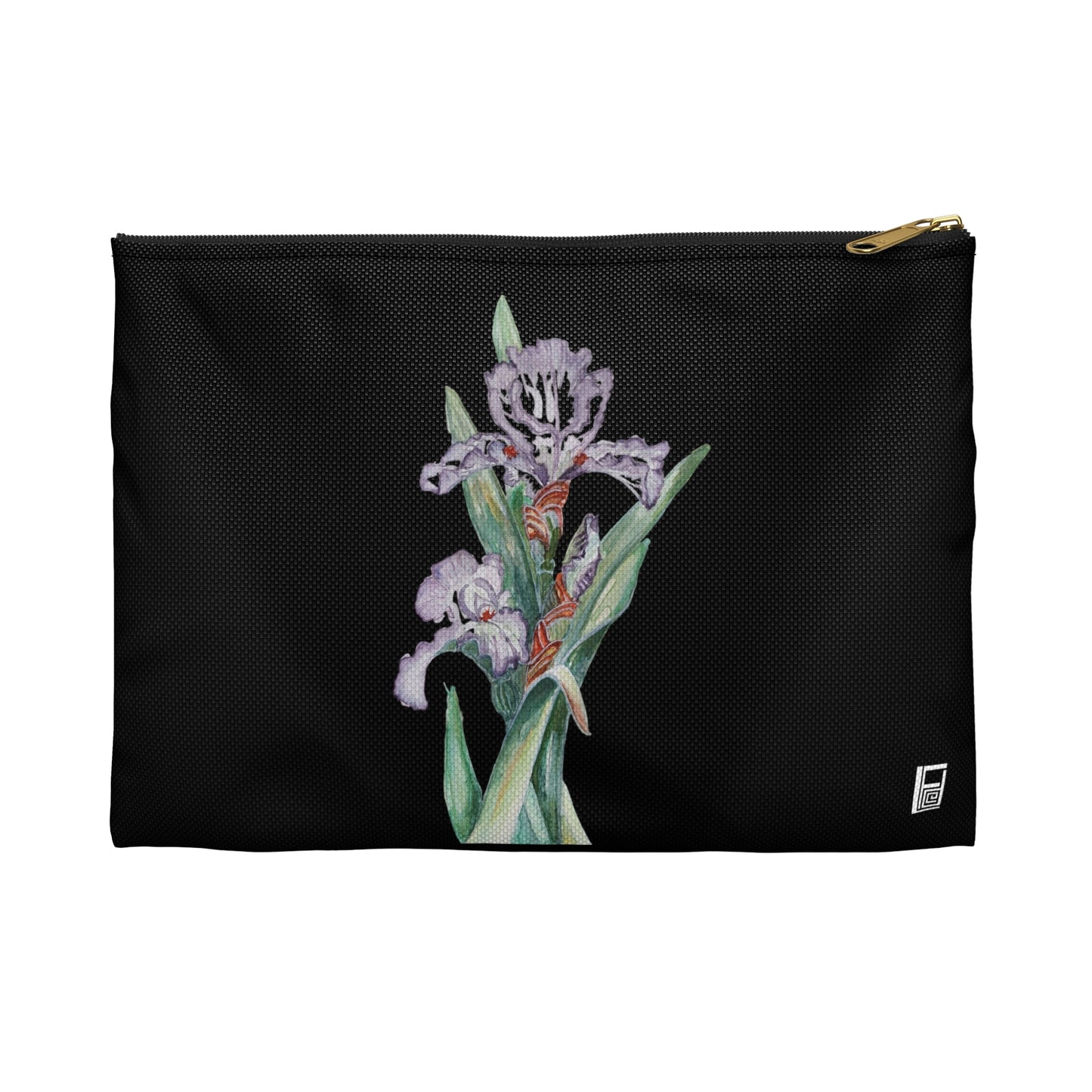 Make Up Bag - No. 272 - Purple Orchid Flower