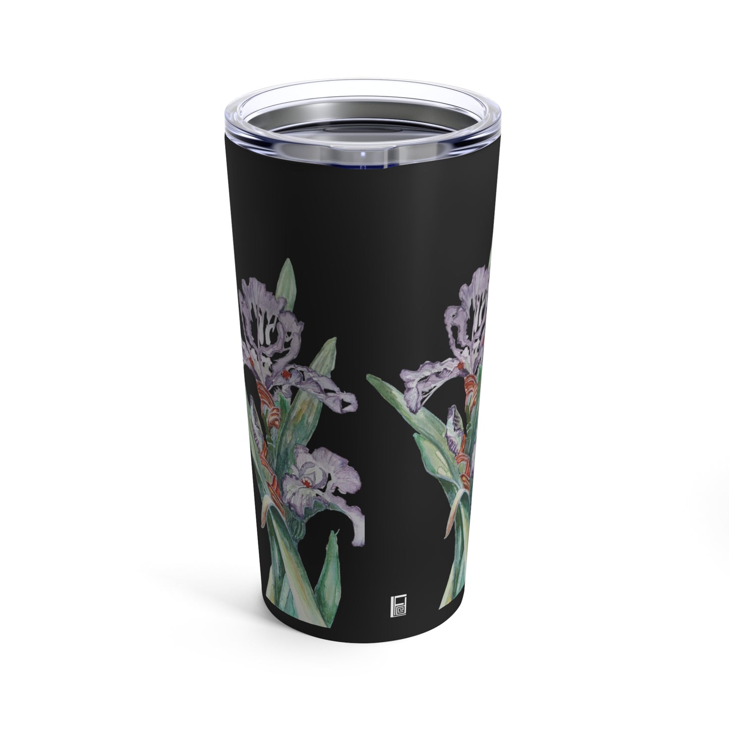 Tumbler 20oz - No. 272 Purple Orchid - By Irish Artist Fiona de Lacy