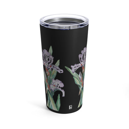 Tumbler 20oz - No. 272 Purple Orchid - By Irish Artist Fiona de Lacy