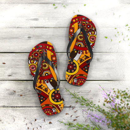 Men's Flip Flops - No. 222 - Clockworks