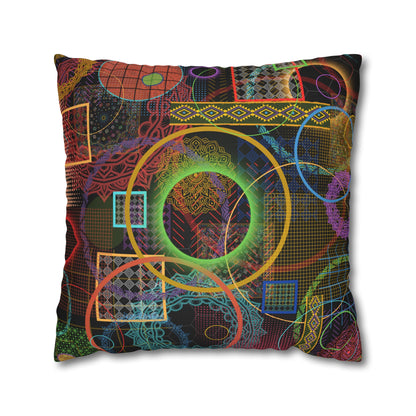 Cushion Pillow Case - No. 299 - Multicolour Abstract