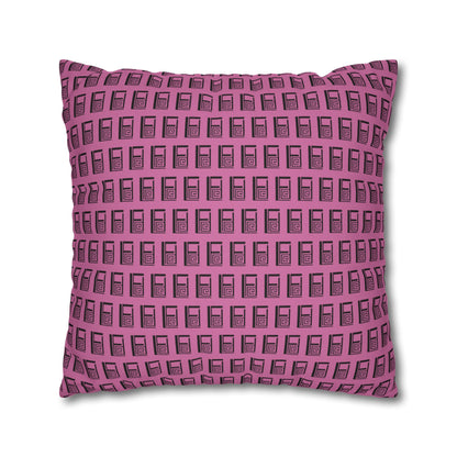 Cushion Pillow Case - No. 000PK - Artists Company Logo on Pink