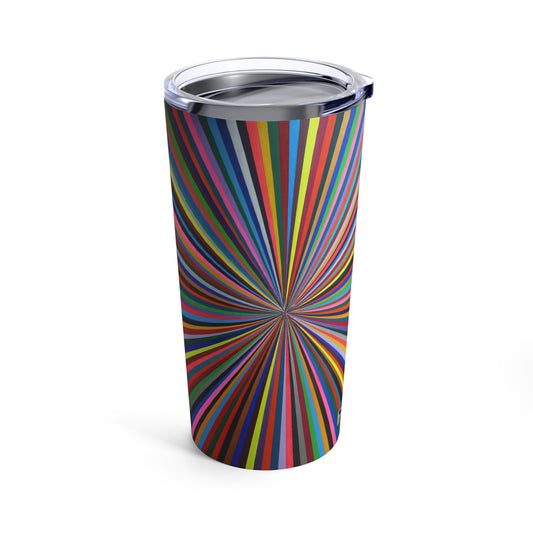 Tumbler 20oz - No. 205 - 'Spectrum' - By Irish Artist Fiona de Lacy