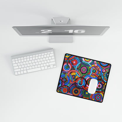 Large, Medium & Small Desk / Mouse Mat - No. 221 - 'Interlinked'