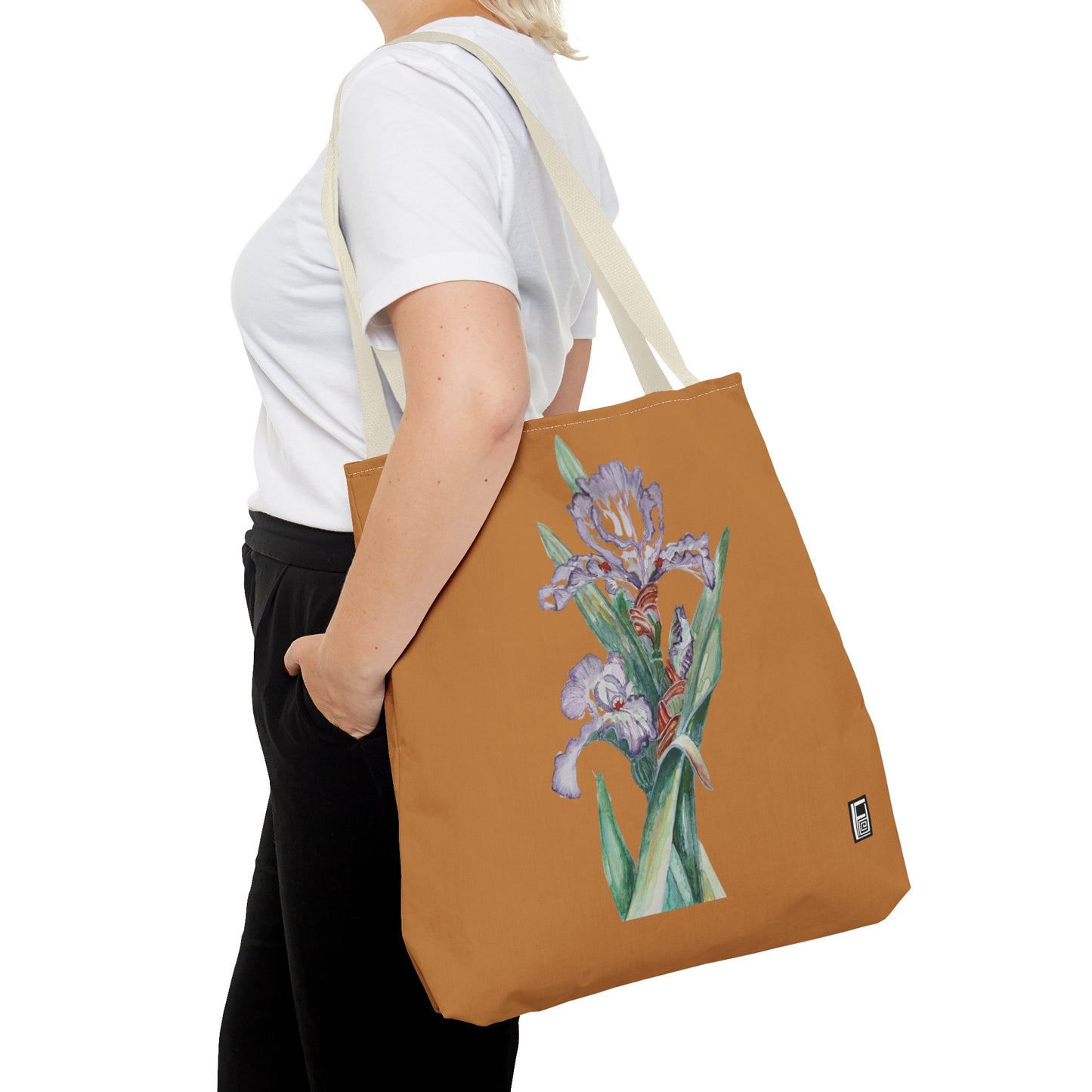 Tote Bag  - No. 272 B - Purple Orchid