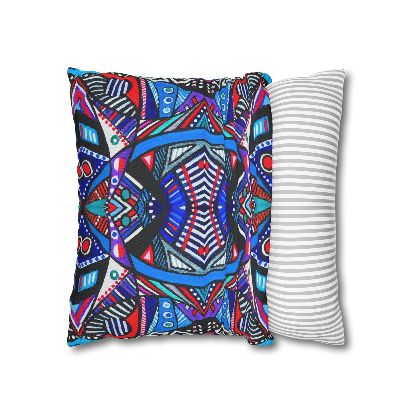 Cushion Pillow Case - No. 292 - Multicoloured Abstract