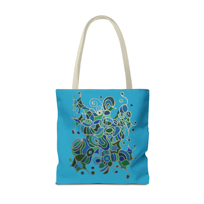 Tote Bag  - No.146 A 'Bird of Paradise' -  By Irish Artist Fiona de Lacy