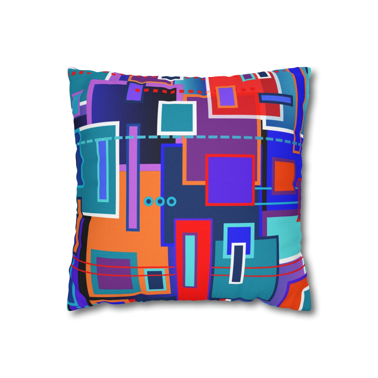Cushion Pillow Case - No. 233 - 'Squared 1'