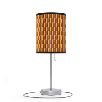 Lamp on a Stand, US|CA plug - No 130 - 'Sunrise' Pattern