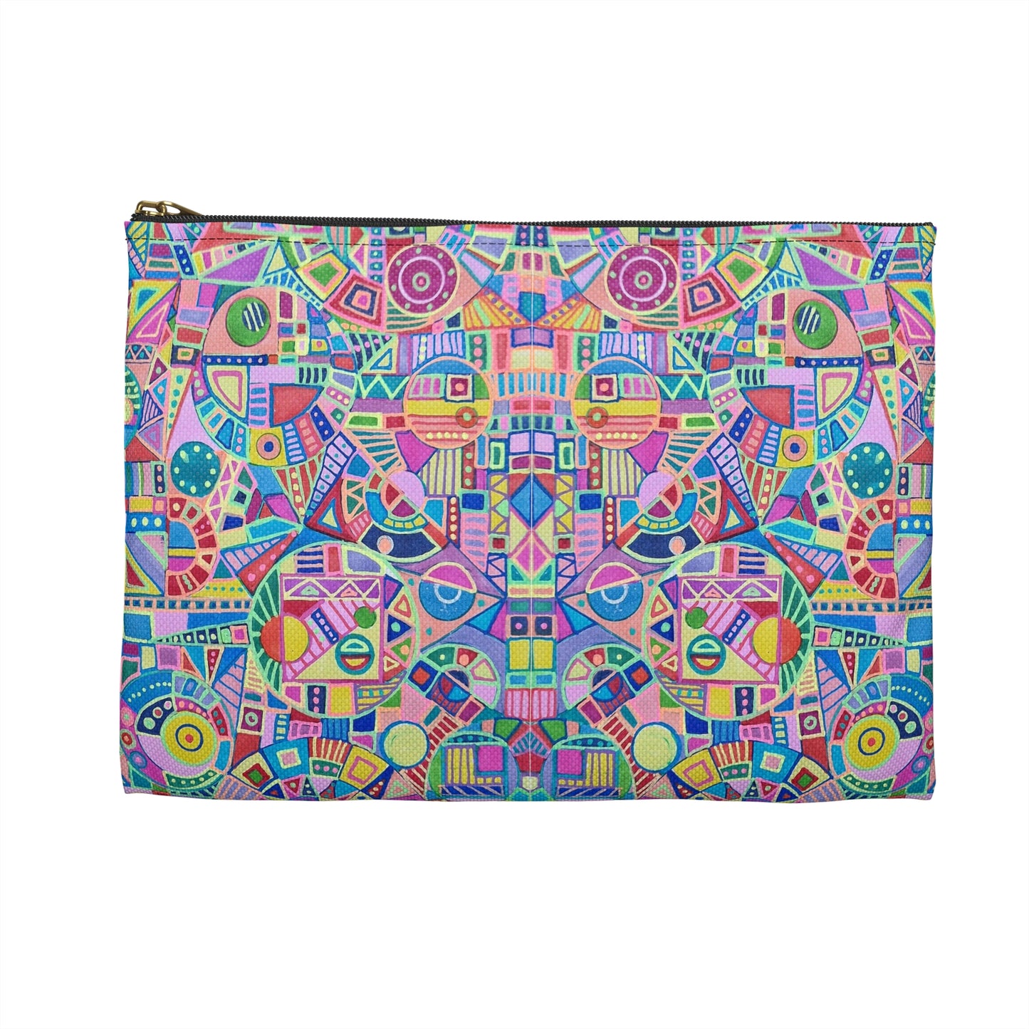 Make Up Bag - No. 258 - Teddy Bear Abstract