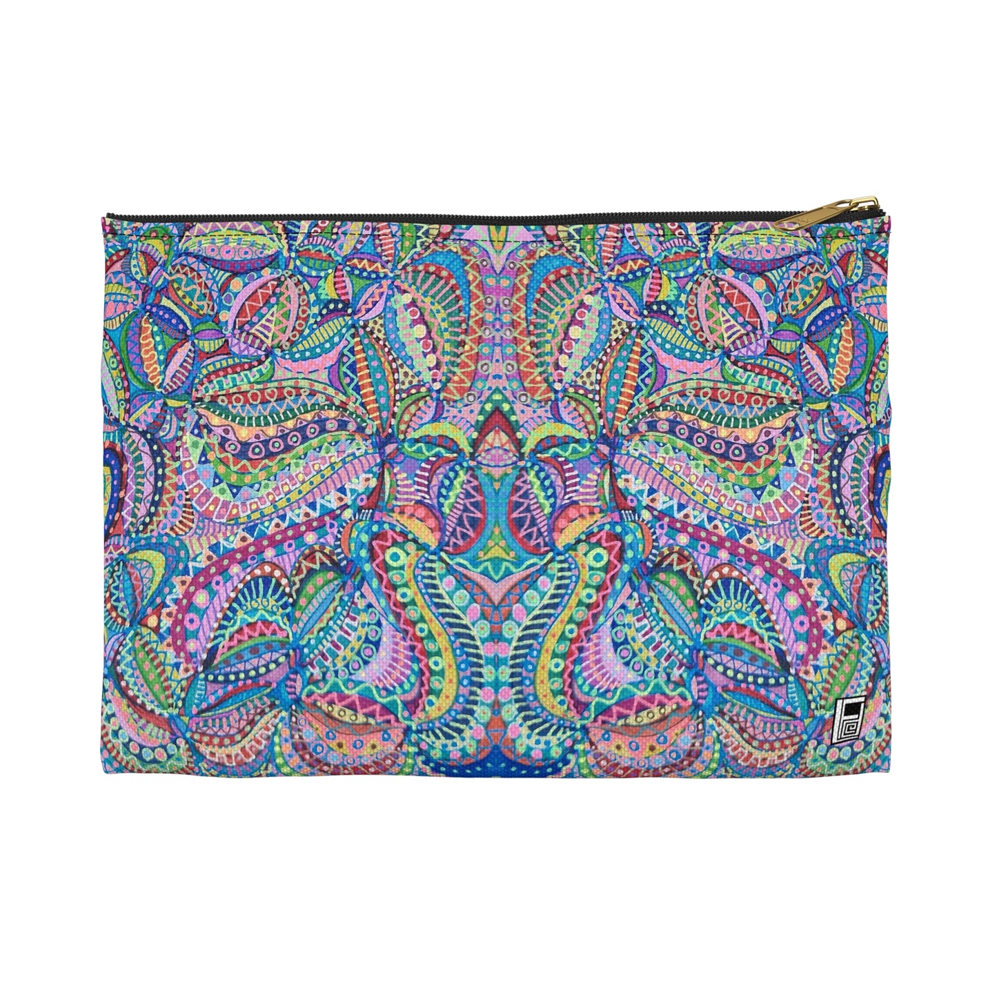 Make Up Bag - No. 255 - Multicolour Abstract