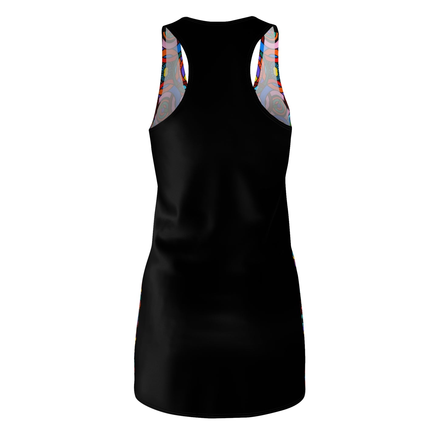 Women's Cut & Sew Racerback Dress - No. 221 -  'Interlinked'