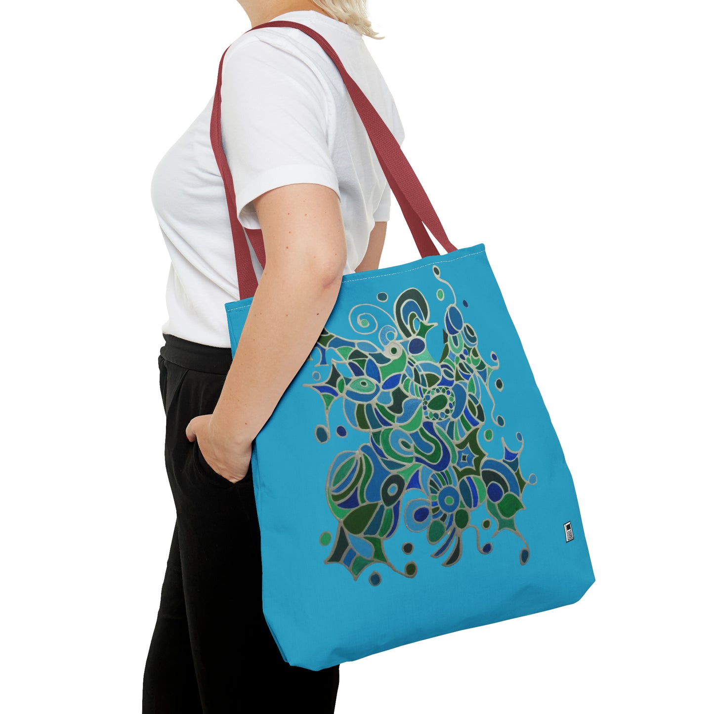 Tote Bag  - No.146 A 'Bird of Paradise' -  By Irish Artist Fiona de Lacy