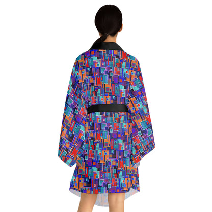 Long Sleeve Kimono Robe - No. 233