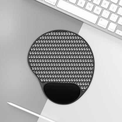 Mouse Pad With Wrist Rest - No. 000BK