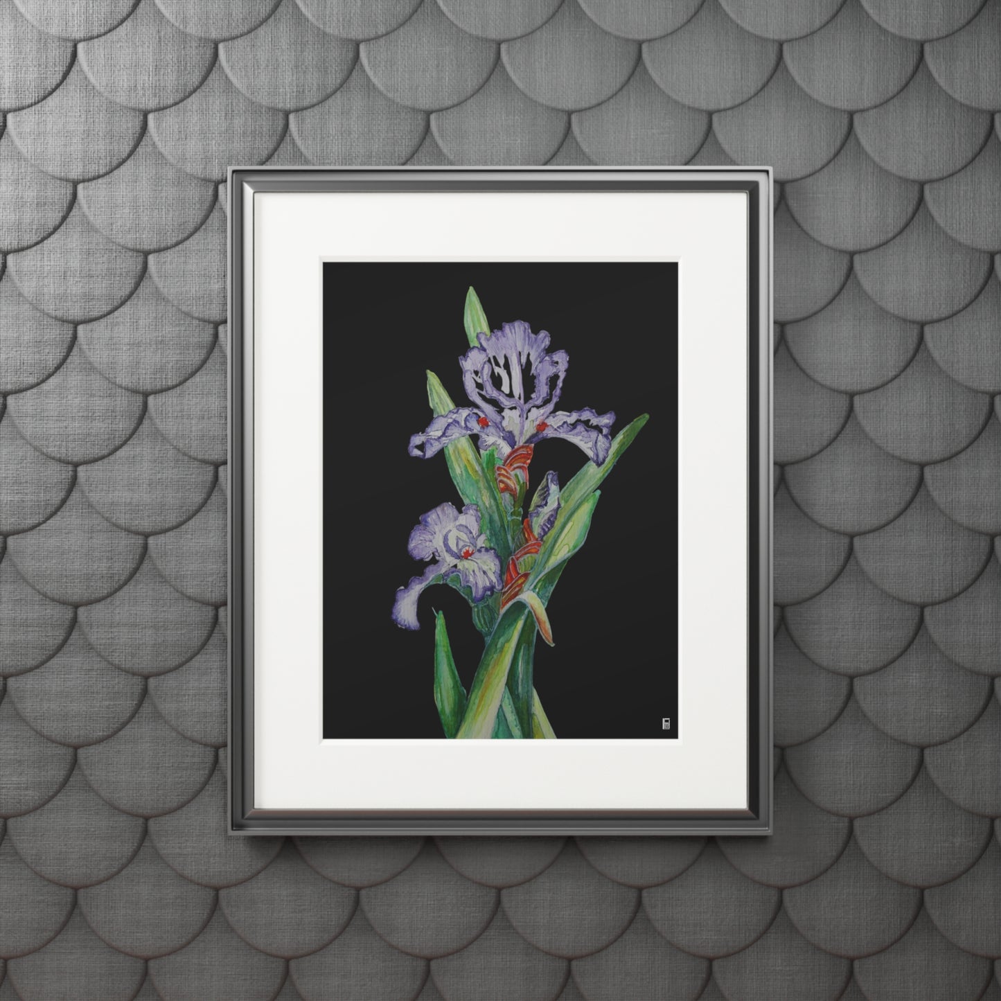 Fine Art Print (Cardboard Frame) - No. 272 - Purple Orchid