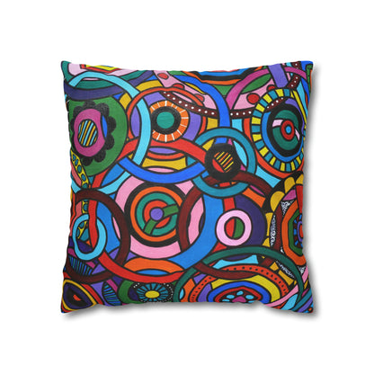 Cushion Pillow Case - No. 221 - 'Interlinked'