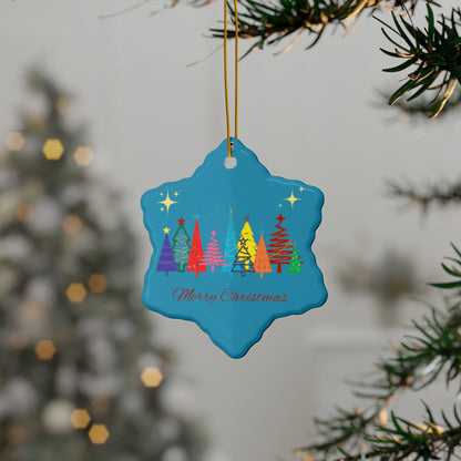 Ceramic Ornament - Merry Christmas B