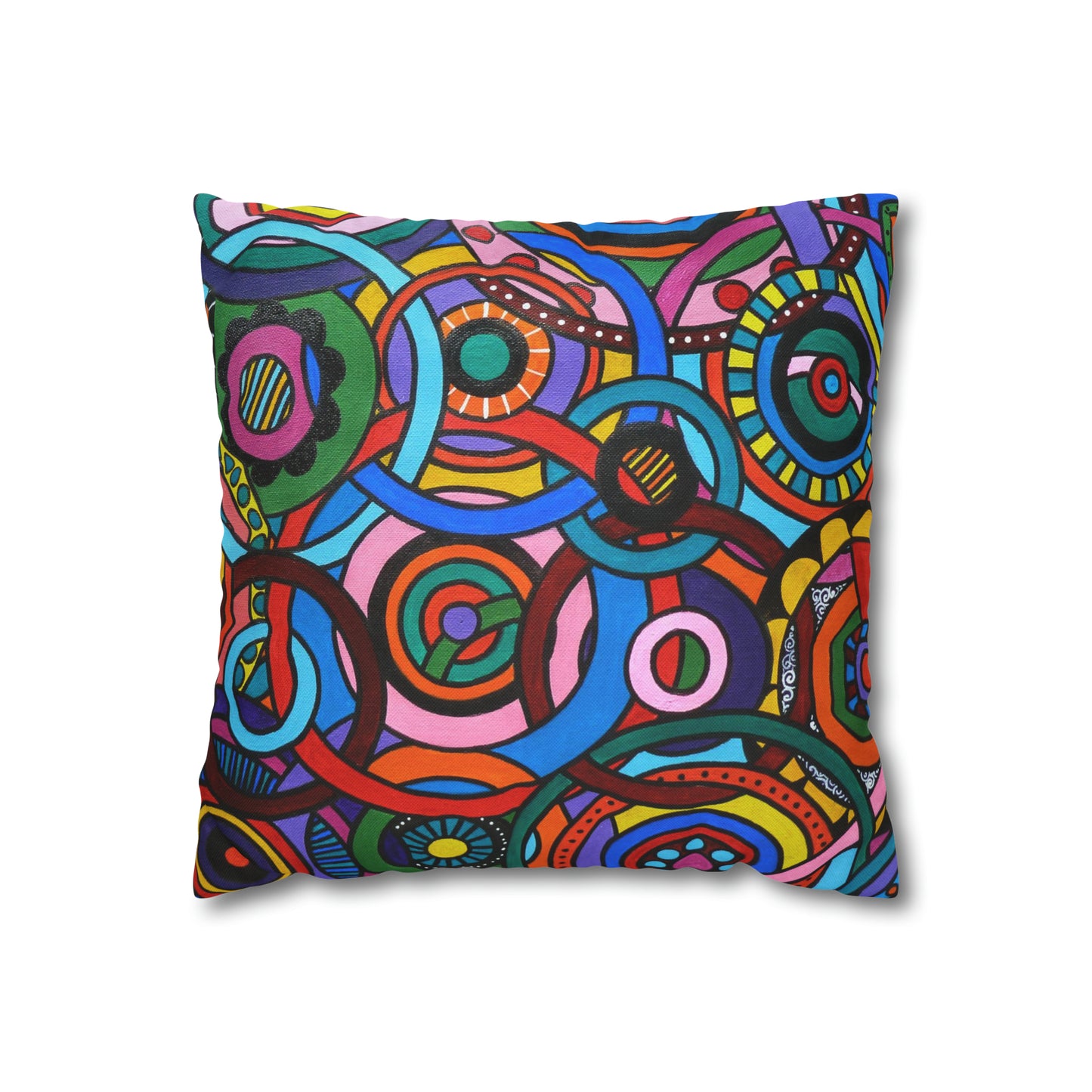 Cushion Pillow Case - No. 221 - 'Interlinked'