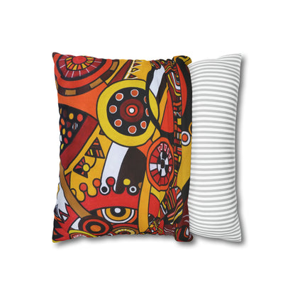 Cushion Pillow Case - No. 222 - 'Clockworks'