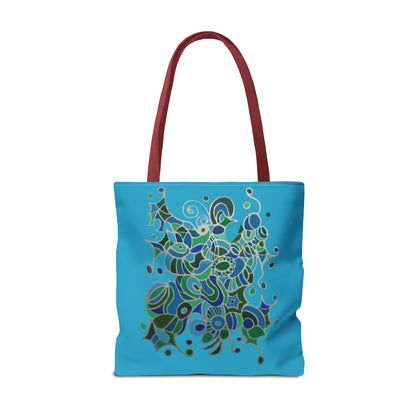 Tote Bag  - No.146 A 'Bird of Paradise' -  By Irish Artist Fiona de Lacy