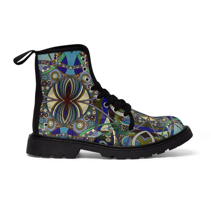 Women's Canvas Boots - No. 219 - 'Crossroads'