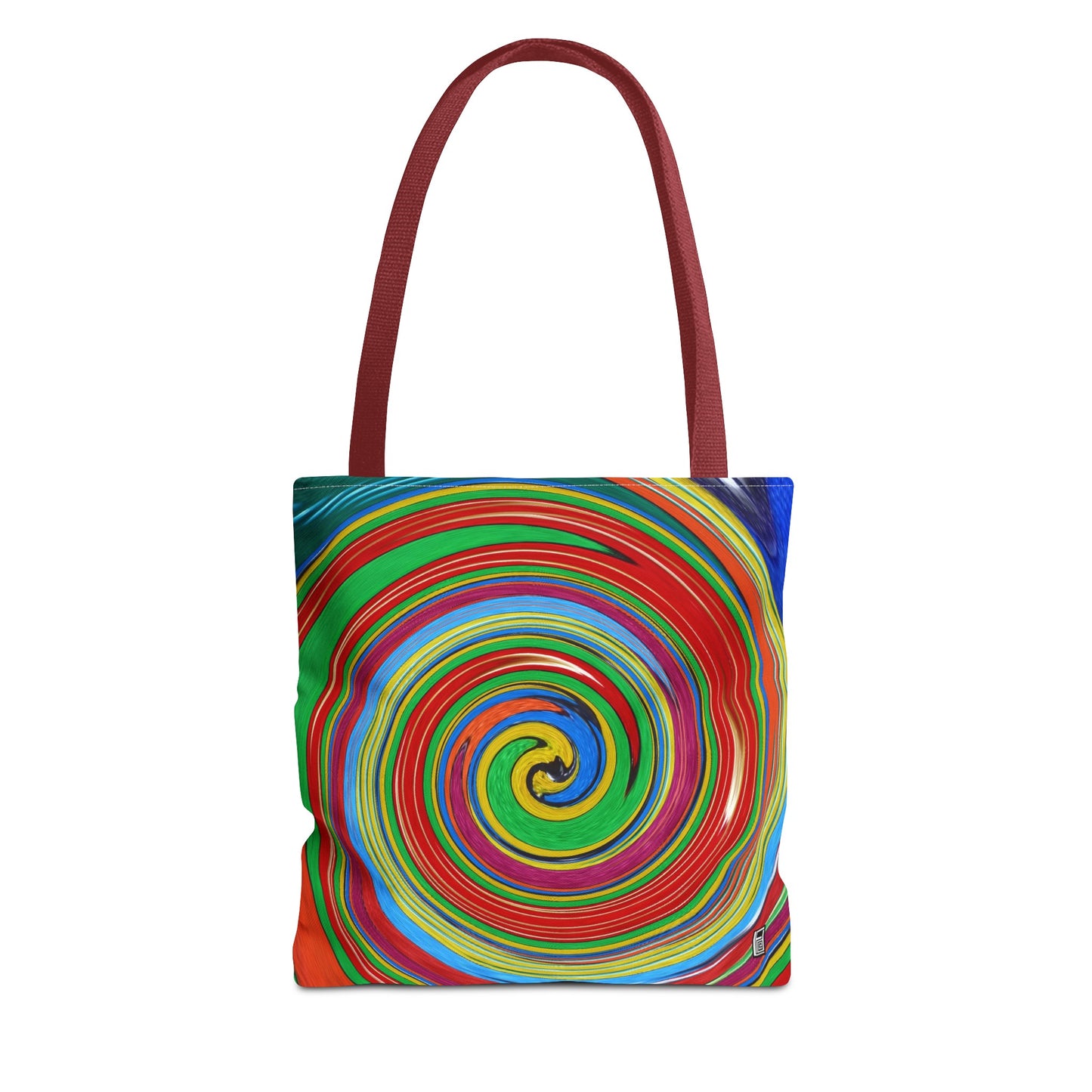 Tote Bag  - No.303 - 'Swirl Blue & Orange'