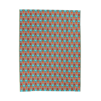 Velveteen Plush Blanket - No. 133 - 'Dyslexic'