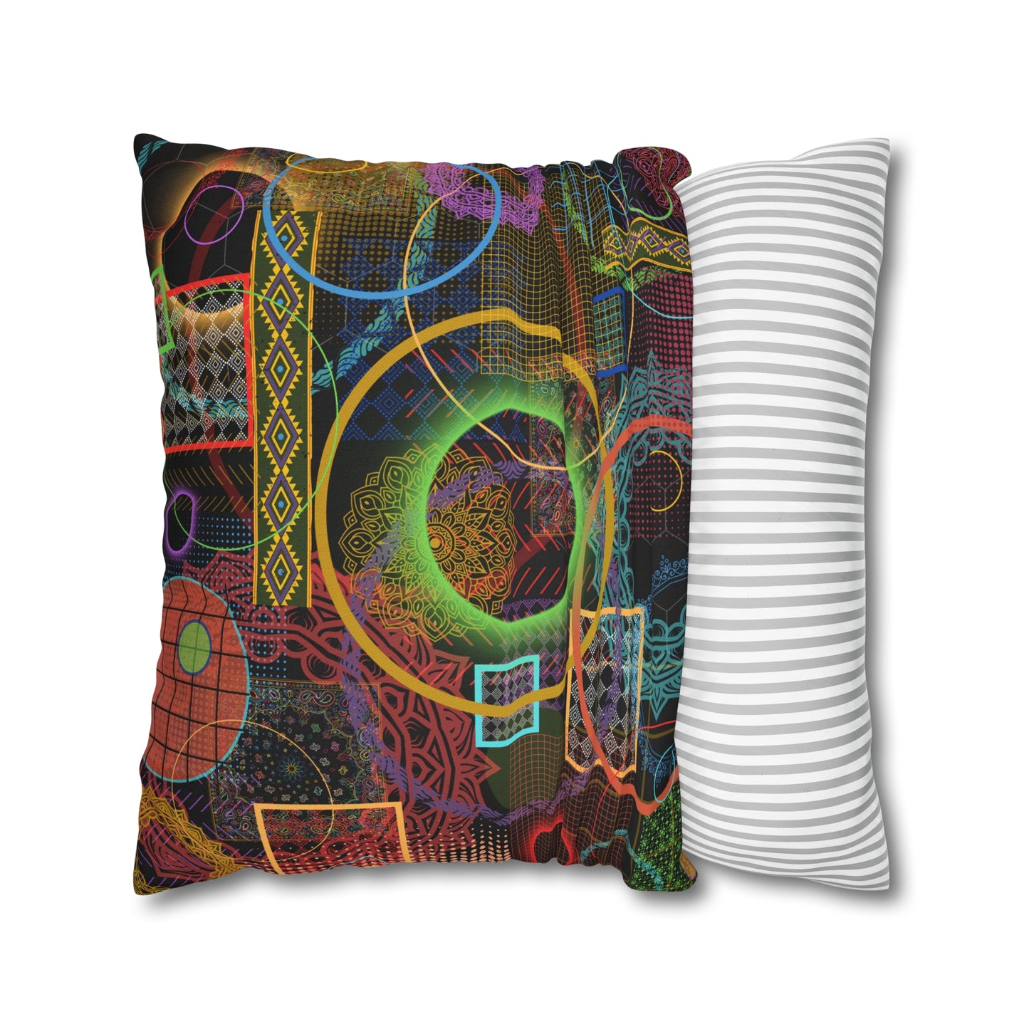 Cushion Pillow Case - No. 299 - Multicolour Abstract