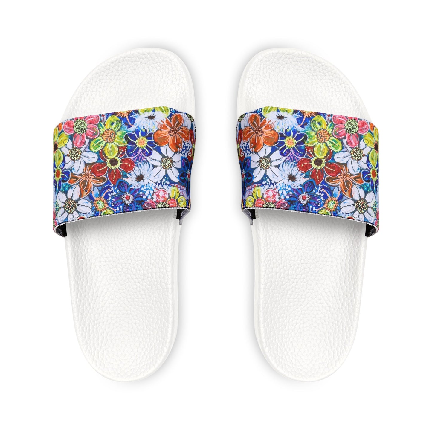 Children's Sliders - No. 240 - Flowers on Purple